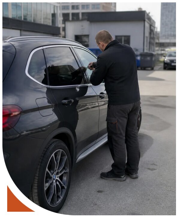 Вскрытие автомобиля БМВ в Клине от 2561 р. | Разлок-Кли